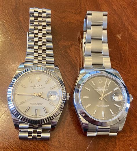 rolex datejust ii fluted bezel vs smooth|rolex datejust 41mm fluted bezel.